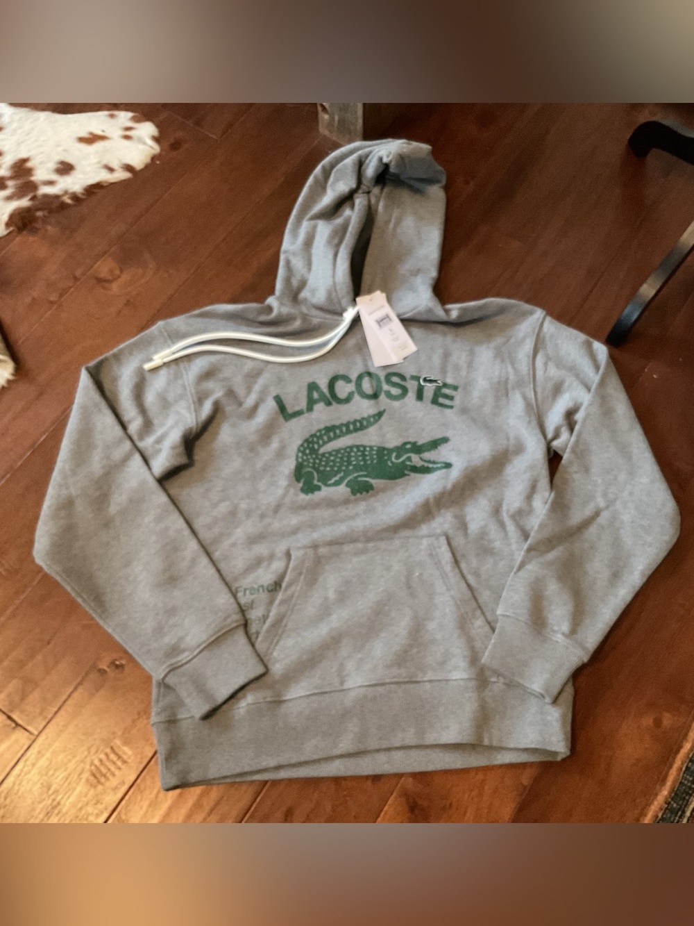 NWT Lacoste loose fit hoodie